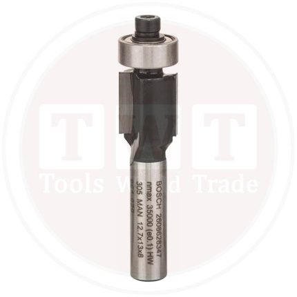 بنطة راوتر بوش لشطف الحواف قطر 8 مم - اجمالى الطول 56 مم BOSCH Chamfer Bit 8x12,7x56