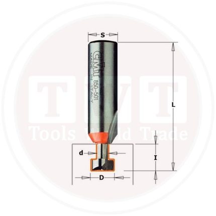 بنطة حلية  KEYHOLE BIT HW S=6 D= 9,5X11  CMT