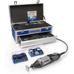 ⁦شنيور دريميل 6/128-4000 175 وات بلاتينيوم  مع 128 قطعة اكسسوار DREMEL – F0134000KE⁩ - الصورة ⁦2⁩