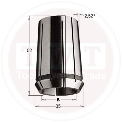 كولت  ER32 PRECISION COLET  D=12 CMT
