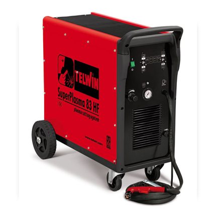 ماكينه لحام تيلوين 30-80 أمبير قطعية إيطالي 3فاز   20مم - موديل TELWIN SUPERPLASMA83/3HF