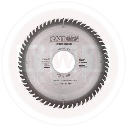صنيه LAMINATE-CHIPBOARD SAW BLADE 350X4.4X30 Z72 16 HWG CMT