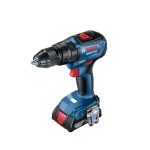 شنيور بوش بطارية عادة و دقاق ظرف اوتوماتيك 13 مم يمين و شمال 2 بطارية 2 امبير ماليزي BOSCH GSP180-LI