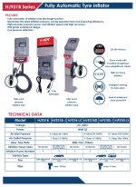 ⁦جهاز ضبط ضغط كاوتش ملاكى اتوماتك حائطي + بكرة اى بى تى 9.5 م APT HJ931B-J LED⁩ - الصورة ⁦2⁩