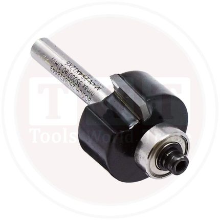 بنطة افاريز بوش  ثنائية الحزوز قطر 6 مم - اجمالي الطول   54 مم  BOSCH Rebating Bit 6, 25.4x54