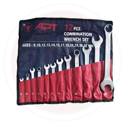 طقم مفتاح بلدى مشرشر ك. ف. 12 قطعه من 8 الى 32 مم أى بى تى -  APT MULLER
