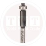 بنطة راوتر بوش لتشذيب الرقائق قطر 8مم - اجمالي الطول 68 مم BOSCH  Flush Trim Bit 8, 12.7x68