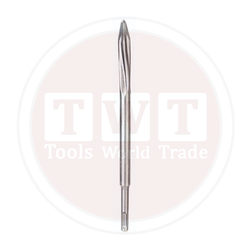 KTKr27Km6ydSgXDKsBHmI0ZTEqwylILMiXamzuW3.jpg مسمار تكسير كعب بلس طول 25سم BOSCH SDS-Plus Pointed Chisel auto sharp 250MM - الصورة 1