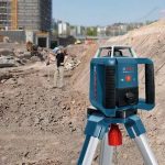 ⁦ميزان ليزر بوش 400 متر تحديد مستوي دوار  افقى ليزر احمر ماليزي BOSCH - GRL 400 H PROFESSI⁩ - الصورة ⁦4⁩