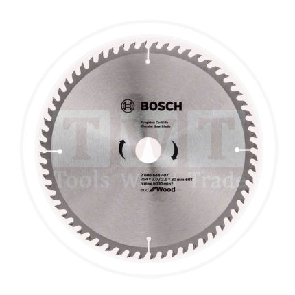 صينية منشار 10 بوصة  للخشب 60 سنة ايكولاين BOSCH Eco Line CSB For Wood 254x30-60