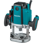 ⁦راوتر إلكتروني ماكيتا 12 مم 1850 وات عمق 0-70 مم 22000 لتر/دقيقه 6كجم موديل - MAKITA  RP1800⁩ - الصورة ⁦2⁩