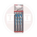 سلاح منشار اركيت بوش للالمونيوم قطعيه مستقيمه 3 قطع BOSCH  JSB T127 D Special for Almunium 3 Pcs