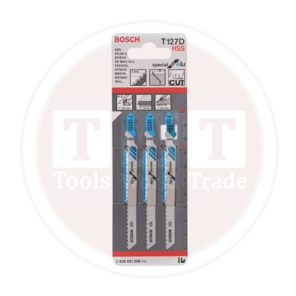سلاح منشار اركيت بوش للالمونيوم قطعيه مستقيمه 3 قطع BOSCH  JSB T127 D Special for Almunium 3 Pcs