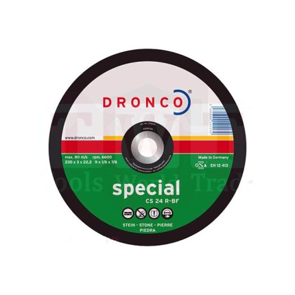 حجر قطعية رخام ألمانى درونكو مقاس 5 بوصه 3.0-22 DRONCO