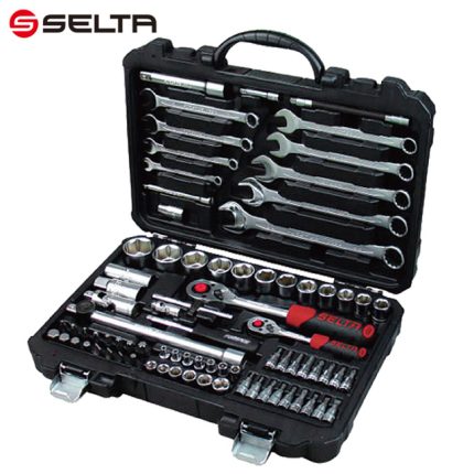 طقم لقم و سنون  سيلتا 4  1 بوصه و 2  1 بوصه  82 قطعه SELTA