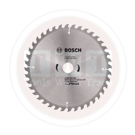 صينية منشار 10 بوصه  للخشب 40 سنة ايكولاين BOSCH Eco Line CSB For Wood 254x30-40