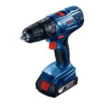 ⁦شنيور بوش بطارية عادة ودقاق ظرف اوتوماتيك 13 مم يمين وشمال 1 بطارية 2 امبير ماليزي BOSCH GSB 180-LI⁩ - الصورة ⁦2⁩