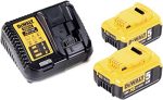 ⁦منشار اركيت ديوالت 135 مم 2 بطاريه 18 فولت موديل- DEWALT DCS334P2⁩ - الصورة ⁦3⁩