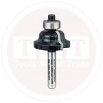 بنطة راوتر بوش رومان اوجيه ثناائية الحزوز قطر 6 مم - اجمالى الطول  54 مم  BOSCH Roman Ogee Bit 6, 28.6x54