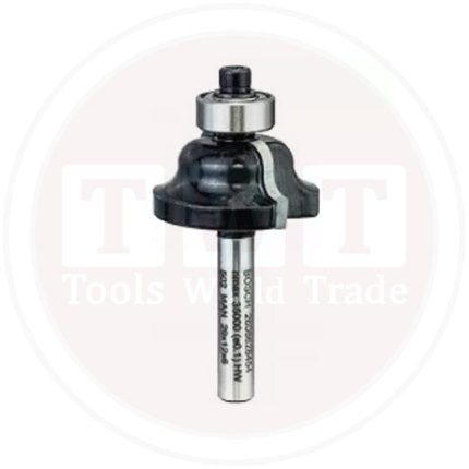 بنطة راوتر بوش رومان اوجيه ثناائية الحزوز قطر 6 مم - اجمالى الطول  54 مم  BOSCH Roman Ogee Bit 6, 28.6x54