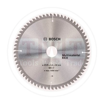 صينية منشار 7.25 بوصة للخشب 60 سنة ايكولاين BOSCH Eco Line CSB For Wood 184x20-60
