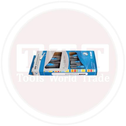طقم مفك عاده يونيور أزرق - رمادى HD  5 قطع UNIOR