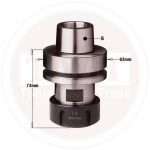 بنطه CHUCK WITH COLLET ER32 S=HSK-F63 RH CMT