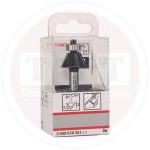 ⁦بنطة راوتر بوش لشطف الحواف قطر 8 مم - اجمالى الطول 54 مم BOSCH Chamfer Bit 8, 23.7x54⁩ - الصورة ⁦2⁩