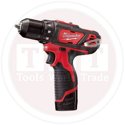 شنيور ميلوكي بطارية 10 مم عادة / مفك بدون بطاريات ( MILWAUKEE M12 BDD-0 (12 V