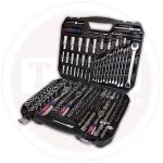 طقم رباط ألن 219 قطعه بلدى مشرشر T ( 136 قطعه 1/4 بوصه ) ( 26 قطعه 3/8 بوصه ) ( 46 قطعه 1/2 بوصه ) أي بى تى - APT
