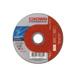 حجر قطعيه إنوكس كراون 5 بوصه  125 -1.6-22 مم   CROWN