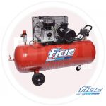 كمبروسر سير فياك-FIAC  سعه 200 لتر 3حصان 1فاز تصريف 360 لتر في الدقيقة إيطالي موديلAB 200/360 1
