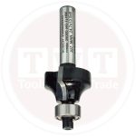 بنطة راوتر بوش لتدوير الحواف قطر 8 مم - اجمالى الطول 53 مم BOSCH Round-Edge Cutter W-Beari 8x24,7x53