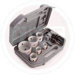 مجموعه من البنط المنشاريه 9 قطع للحديد (20-64) مم BOSCH Hss-Bimetal holesaw set 9 Pcs (20-64)mm