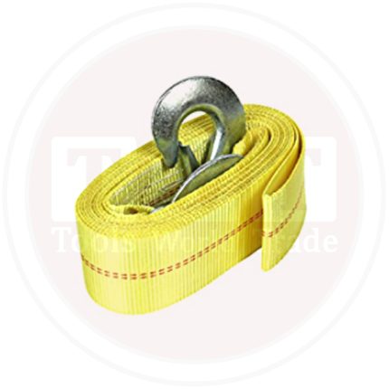 واير قماش ( بوليستر ) صبانى حمولة ٣ طن ˣ ٤ متر ˣ ٧٥ مم معامل أمان ١ : ٦ (أصفر) TOYO