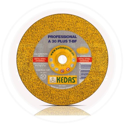 حجر جلخ حديد 5 بوصة كيداس KEDAS A30P T BF 125 6.5 22.23