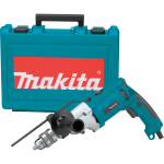 ⁦شنيور ماكيتا 16 مم في الحديد 20 مم خرسانه سرعتين 1010 وات إتجاهين شنطه 2.4 كجم موديل - MAKITA  HP2070⁩ - الصورة ⁦2⁩