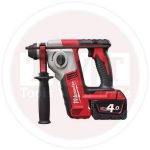 شاكوش خرسانة 3 وضع  2.4 جول 2*4 امبير ميلوكي MILWAUKEE         HD18H-402C 18V