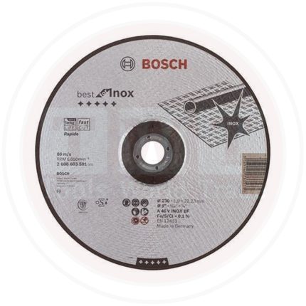 حجر قطعية  9 بوصة بوش ستانلس ستيل 1.9مم ( المانيا) BOSCH