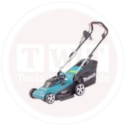 ماكنيه قص نجيل كهرباء 1400وات عرض37سم سعه 40 لتر 15.5 كجم ارتفاع القص 20-55مم موديل  MAKITA     ELM3720