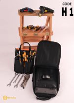 ⁦شنطة ظهر عدة H&E ROCK سوسته واحده كود H1⁩ - الصورة ⁦2⁩