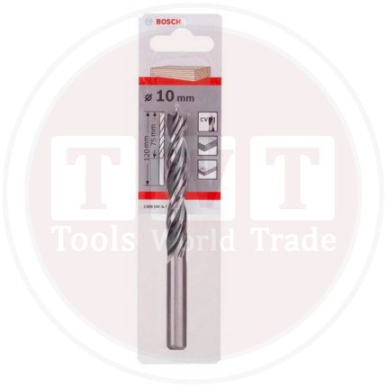 بنطه خشابي بوش 10 مم BOSCH Wood Drill Bit 10 x 120 mm