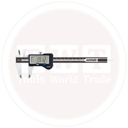 باكوليس ديجيتال اكيود مقاوم للاتربه و المياه 12 بوصة 300 مم دقة 0.01 مم سويسرى ACCUD IP67
