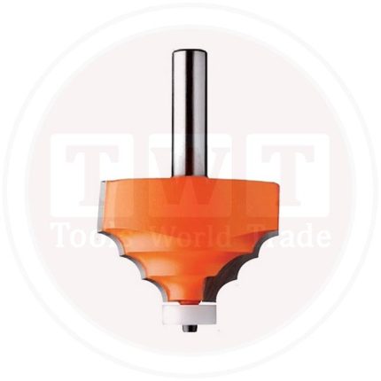 بنطة Decorative Edge Bit for Corian HW S=12 D=66.7x41.3 R=7.93 CMT
