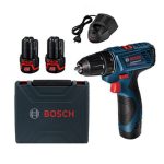 ⁦شنيور عاده ودقاق بوش بطاريه ليثيوم ايون يمين وشمال ماليزي BOSCH GSB 120-LI Professional⁩ - الصورة ⁦2⁩