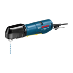 شنيور زاوية بوش عادة 500 وات الكترونى يمين وشمال 10مم فى الحديد 12مم فى الومنيوم موديل BOSCH - GWB 10 RE