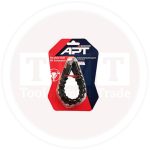 كارت 2 وصلة مرنة سن مفك للشنيور 1/4 بوصه سن هكس اي بي تي موديل APT AH1304155-10