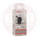 ⁦بنطة راوتر بوش للتجاويف المستقيمه قطر 8 مم - اجمالى الطول  51 مم     BOSCH Straight Bit 8, 12x51⁩ - الصورة ⁦2⁩