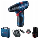 شنيور بوش عادة ظرف 10 مم بطارية 12 فولت يمين وشمال ليثيوم ايون ماليزي BOSCH - GSR 120-LI