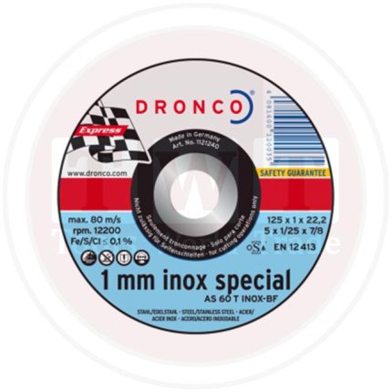 حجر قطعية إنوكس ألمانى درونكو مقاس 4 بوصه 2.5-16 DRONCO